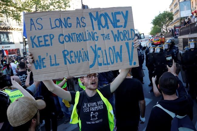 The Latest: French protesters demand attention from Macron | iNFOnews.ca