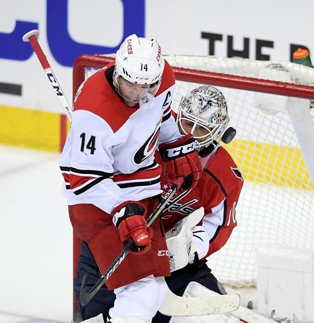 Capitals survive surge from Hurricanes to win Game 1 | iNFOnews.ca