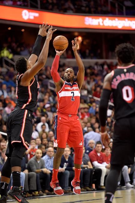 Wizards' Wall to miss game at Toronto with sore left knee | iNFOnews.ca