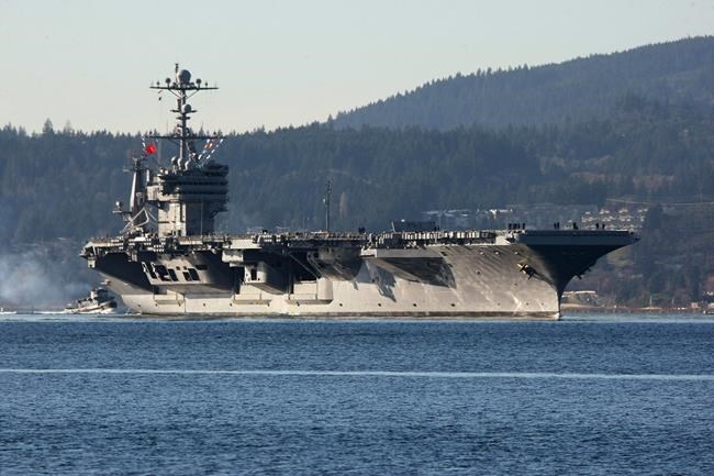 US: China rejects Hong Kong port call by US aircraft carrier | iNFOnews.ca CP1005695888