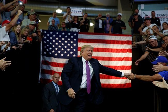 The Latest: Trump says immigrants taking minorities' jobs | iNFOnews.ca