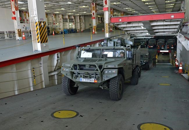 NATO troops disembark for major exercise in Poland | iNFOnews.ca CP688753235