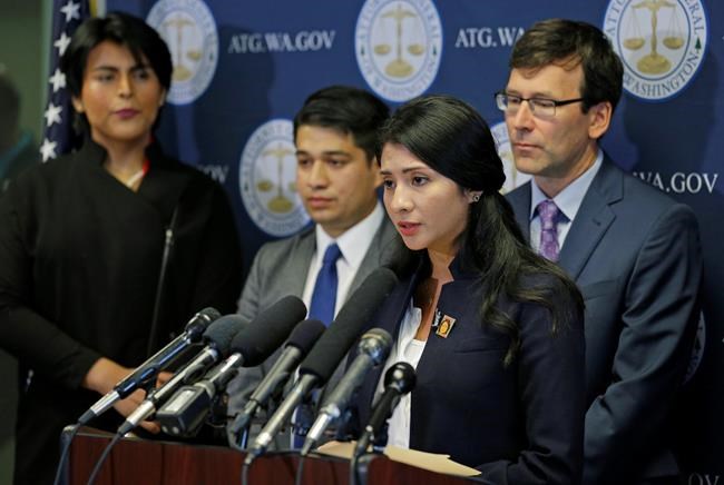 States accuse Trump of bias in immigration decision | iNFOnews.ca CP1175699327