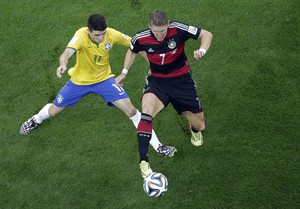 Germany pours in the goals and routs Brazil 7-1 to reach World Cup final for the 8th time | iNFOnews.ca CP29063628