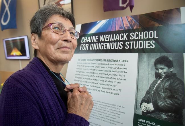 Wenjack's sister evokes memory of Gord Downie at opening of Indigenous school | iNFOnews.ca CP673051351
