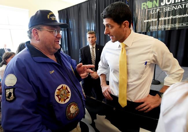 Trump says he was surprised by Paul Ryan's rebuff | iNFOnews.ca CP620709878