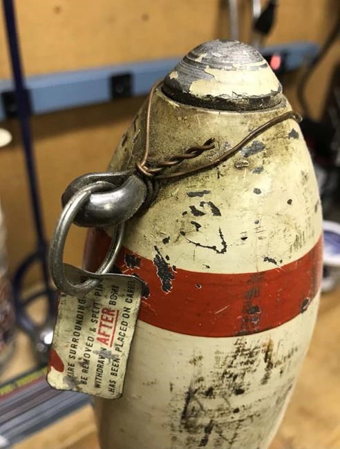 Military bomb sat in Manitoba basement for more than 25 years: RCMP | iNFOnews.ca Military bomb sat in Manitoba basement for more than 25 years: RCMP | iNFOnews.ca