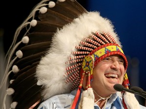 New Assembly of First Nations Chief Perry Bellegarde: 'Canada is Indian land' | iNFOnews.ca CP31053623