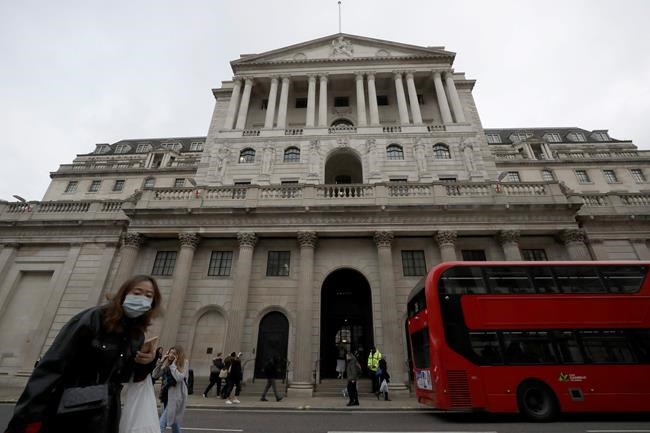 Bank of England eyes sub-zero rates in face of virus, Brexit | iNFOnews.ca CP201718780