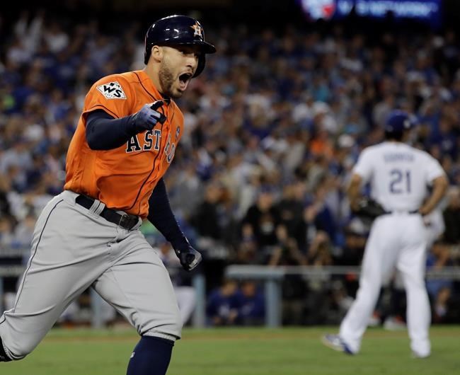 Worth shouting about: George Springer wins World Series MVP | iNFOnews.ca