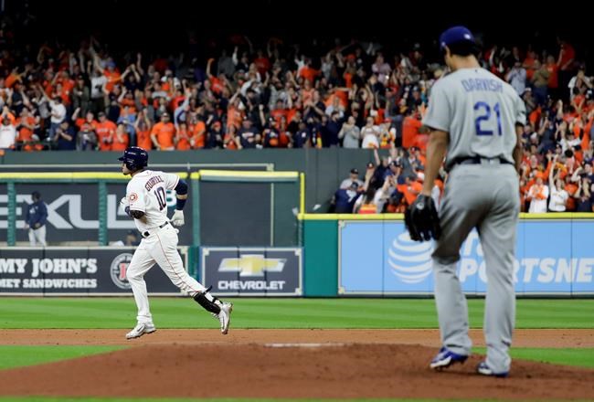 Astros start fast, top Dodgers 5-3 for 2-1 World Series lead | iNFOnews.ca Astros start fast, top Dodgers 5-3 for 2-1 World Series lead | iNFOnews.ca
