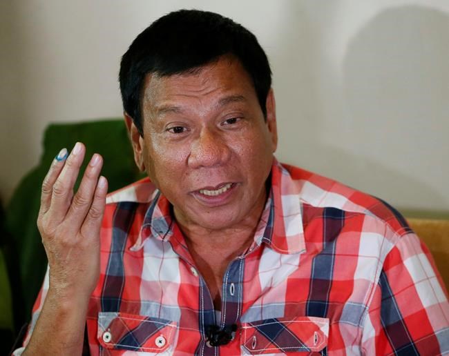 Philippine president-elect to offer Cabinet posts to rebels | iNFOnews.ca