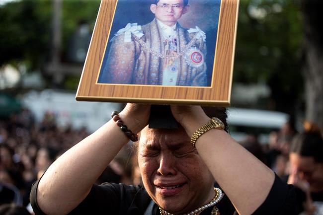 Thai king's body at Grand Palace for people to pay respects | iNFOnews.ca