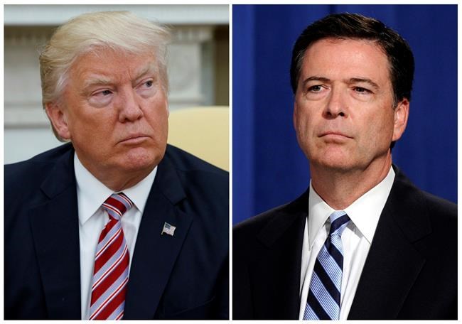Trump's Clinton tweets cut against Comey firing explanation | iNFOnews.ca