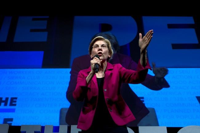 Warren becomes first 2020 Democrat to call for impeachment | iNFOnews.ca