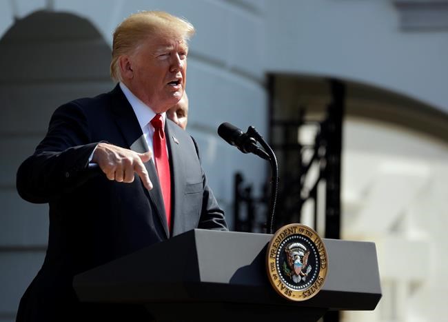AP FACT CHECK: Trump's 'historic' economic gains, 2016 myths | iNFOnews.ca