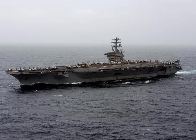 US to move aircraft carrier out of Mideast amid Iran tension | iNFOnews.ca CP1980543872