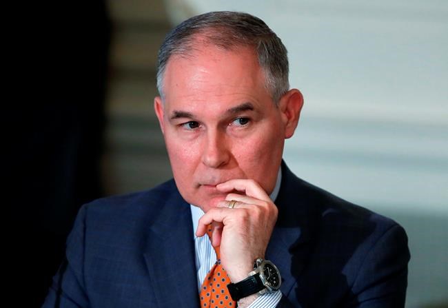 The Latest: Trump doesn't publicly repeat praise of Pruitt | iNFOnews.ca