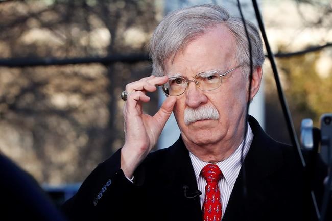 Bolton reviewing letter from White House about manuscript | iNFOnews.ca