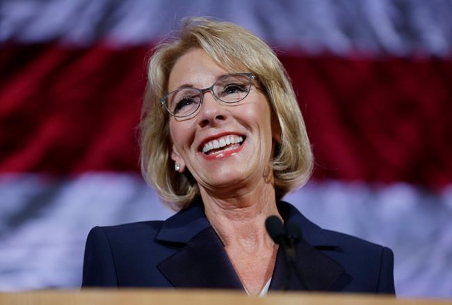 States sue DeVos to get for-profit college rule restored | iNFOnews.ca