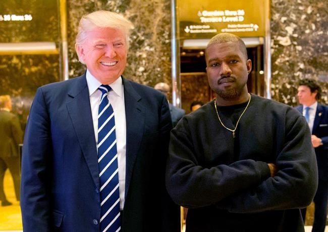 Oh, Yeezus: Trump and Kanye West trade complimentary tweets | iNFOnews.ca
