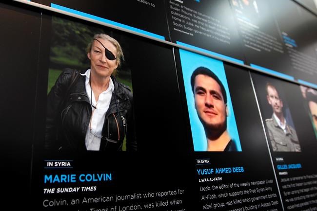 Judge awards $300M to family of journalist killed in Syria | iNFOnews.ca