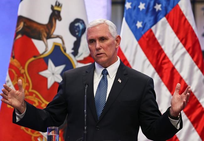 Pence on message, despite Trump's troubles at home | iNFOnews.ca Pence on message, despite Trump's troubles at home | iNFOnews.ca