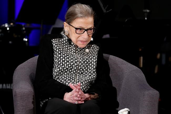 Justice Ginsburg treated in hospital for possible infection | iNFOnews.ca Justice Ginsburg treated in hospital for possible infection | iNFOnews.ca