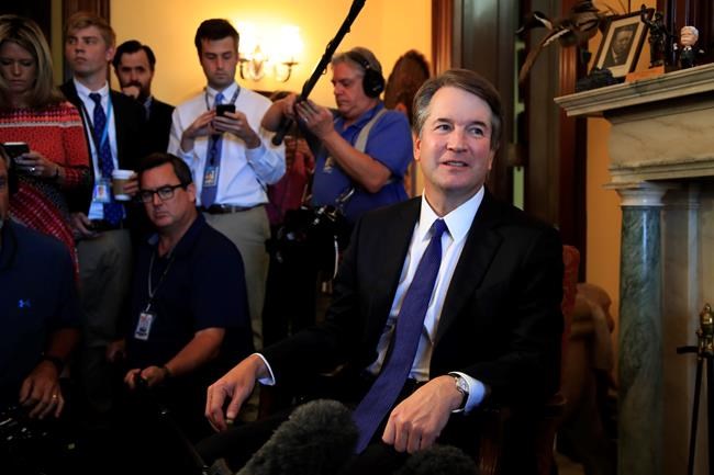 Senate Democrats ask for documents before Kavanaugh meetings | iNFOnews.ca