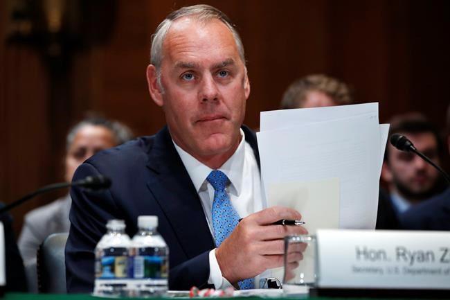 Watchdog clears Zinke in Utah monument probe | iNFOnews.ca