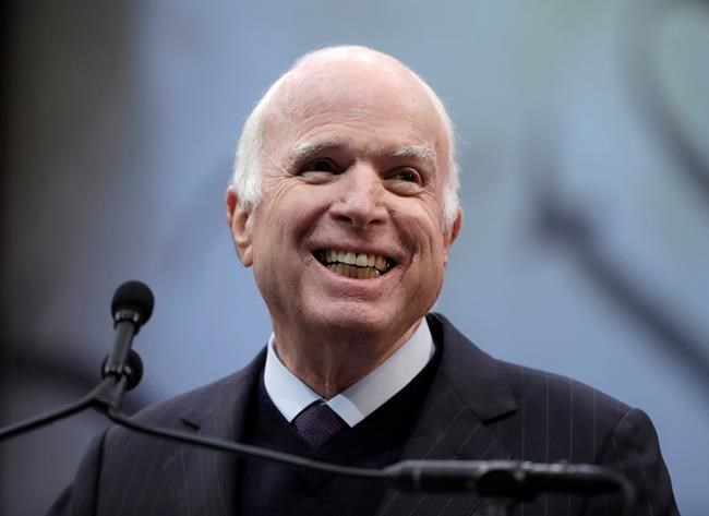 McCain gets visits from friends, family after surgery | iNFOnews.ca