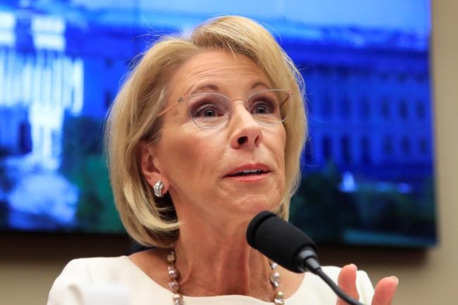 Feds: DeVos used personal emails for work in 'limited' cases | iNFOnews.ca