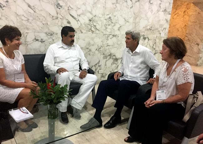 Kerry meets Venezuelan president amid escalating tensions | iNFOnews.ca
