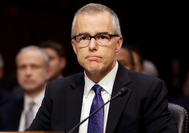Former FBI official McCabe asks Senate panel for immunity | iNFOnews.ca