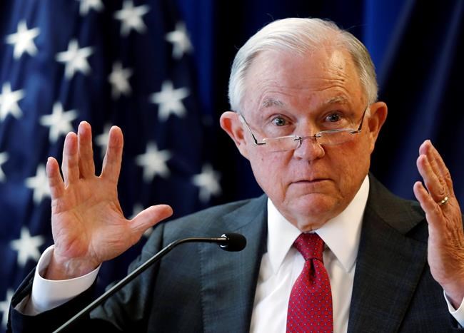 Trump says Sessions' DOJ has placed GOP in midterm jeopardy | iNFOnews.ca