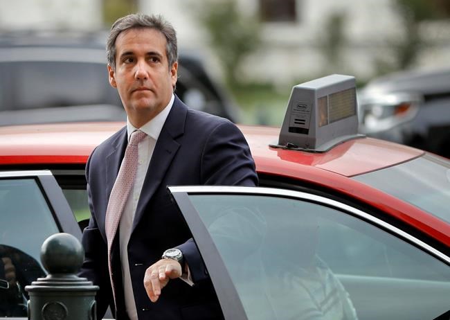 Ex-Trump lawyer Michael Cohen to comply with Senate subpoena | iNFOnews.ca