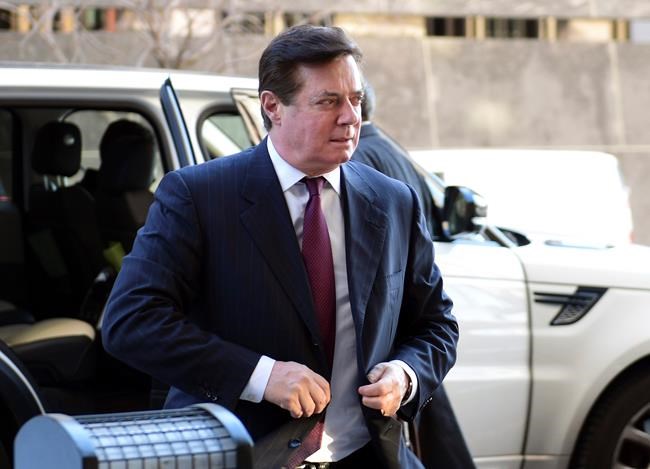 The Latest: Manafort denies new allegations by Mueller | iNFOnews.ca