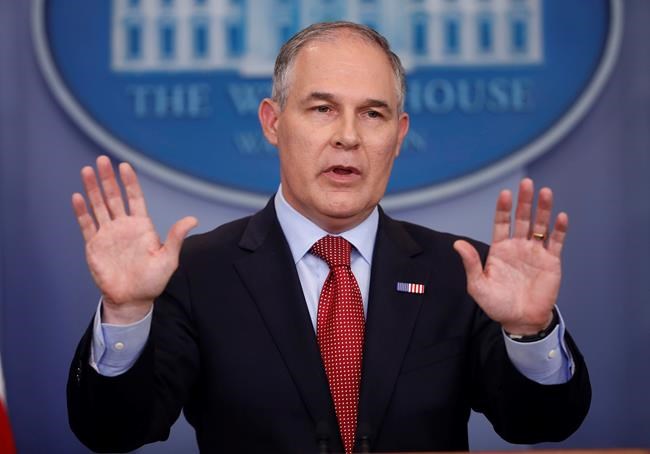 EPA chief set to meet privately with chemical industry execs | iNFOnews.ca EPA chief set to meet privately with chemical industry execs | iNFOnews.ca