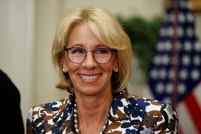 DeVos revokes Obama-era rule policing for-profit colleges | iNFOnews.ca