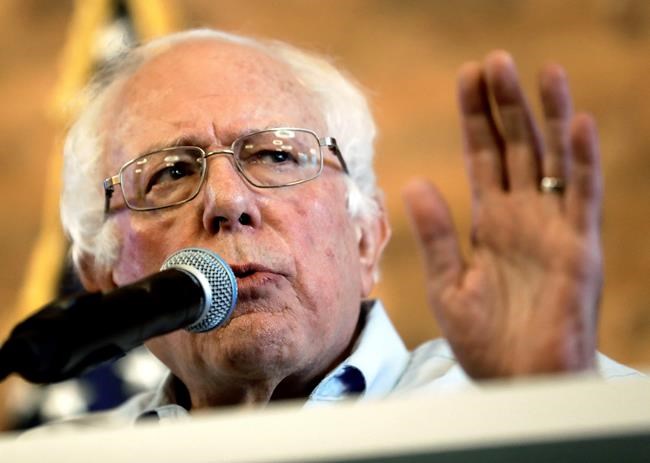 Sanders barnstorming country ahead of midterm elections | iNFOnews.ca