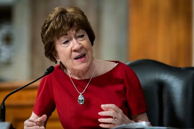 The Latest: Collins to vote no on court pick before election | iNFOnews.ca