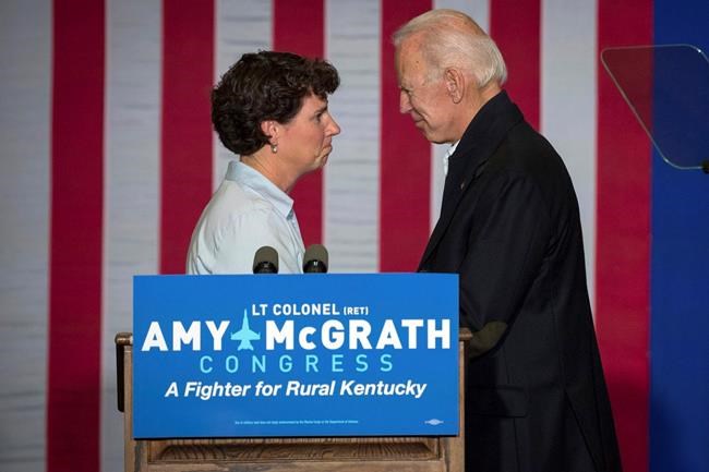 McConnell's Democratic rival McGrath endorses Biden for 2020 | iNFOnews.ca McConnell's Democratic rival McGrath endorses Biden for 2020 | iNFOnews.ca