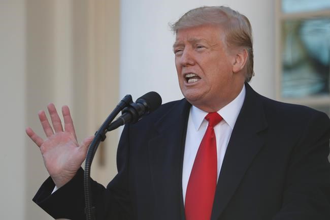 Trump breaks brief public silence during border negotiations | iNFOnews.ca