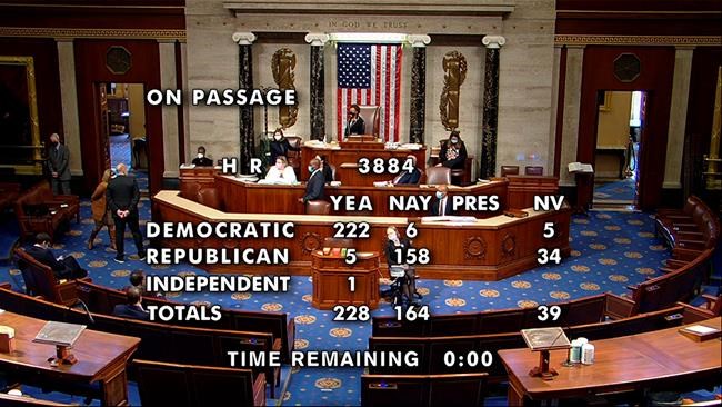 House votes to decriminalize marijuana at federal level | iNFOnews.ca