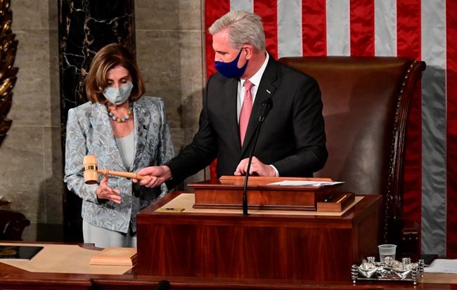 Pelosi narrowly reelected speaker, faces difficult two years | iNFOnews.ca