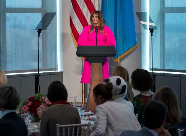 Melania Trump's fashion style true to her Europe roots | iNFOnews.ca