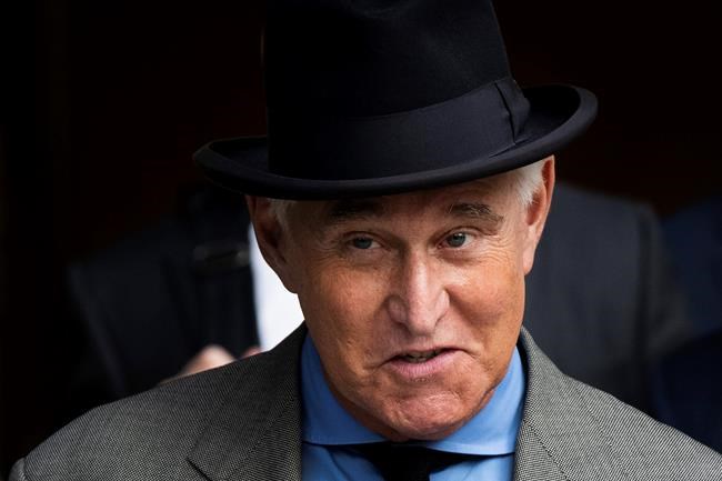 Judge delays Roger Stone's prison surrender for 2 weeks | iNFOnews.ca