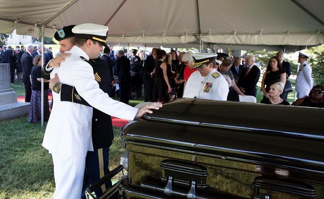 The Latest: Horse-drawn caisson carries McCain's casket | iNFOnews.ca