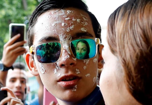 Venezuelan teen blinded by police fire still wants to study | iNFOnews.ca Venezuelan teen blinded by police fire still wants to study | iNFOnews.ca