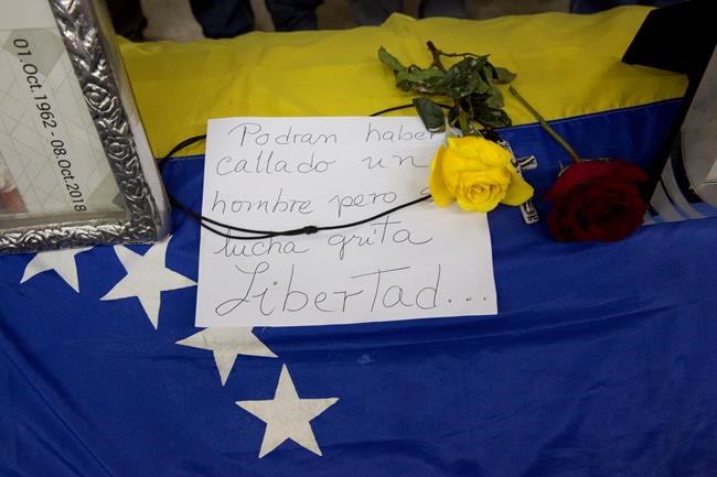 Venezuelan politician mourned after suspicious death | iNFOnews.ca CP1980365781